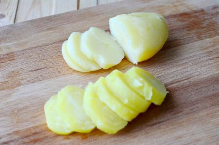 Картофельная запеканка с кабачком